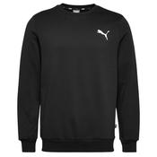 Puma Mens Essential Small Logo Crew - Black - S image