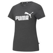 Puma Womens Essentials Logo T-Shirt - Grey - Xs image