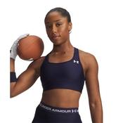 Under Armour Womens Heatgear Mid Sports Bra - Blue - S image