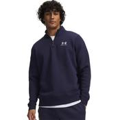 Under Armour Mens Icon Fleece Quarter Zip - Blue - L image