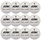 Atak Gaelic Trainer Football - Pack Of 12 - White - 4 image