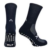 Atak Grippy Mid Leg Football / Gaa Socks | Navy | Size 3-5
