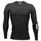Atak Kids Compression Long Sleeve Top - Black - 7/8Y