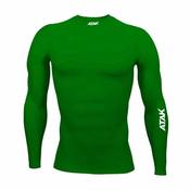 Atak Kids Compression Long Sleeve Top - Green - 7/8Y image