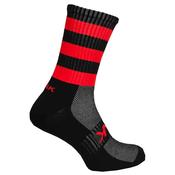 Atak Mid Leg Gaa / Football Socks | Black &amp; Red | Size 10-2 image