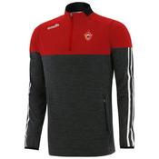 O'neills Kids Urris Osprey Brushed Hz - Black/Red - 9/10Y image