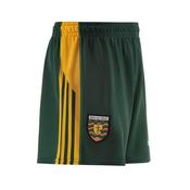 Oneills Kids Donegal Gaa Home Shorts - Green/Amber - 1/2Y