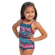 Funkita Toddler Wild Things Printed One Piece - Multi - 1Y image