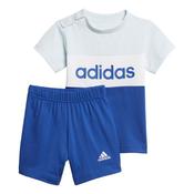 Adidas Boys Set Tshirt And Shorts Set - Blue - 3/6M