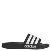 Adidas Mens Adilette Shower Sliders - Black - 12