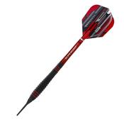 Harrows Ace Rubber Coated Brass Darts - Black - 22G