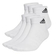 Adidas Lightweight Ankle Sock - 6 Pack - White - 8.5/10 image