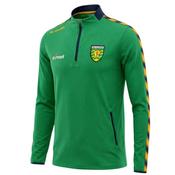 O' Neills Adults Donegal Imperium 184 Brush Half- Zip Top - Green - S image
