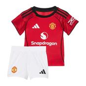 Adidas Infants Manchester United 25/26 Home Kit - Red - 6/9M