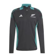 Adidas All Blacks Half- Zip - Black - S