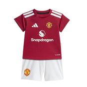 Adidas Infants Official Manchester United 26/27 Home Kit - Red - 3/6M