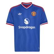 Adidas Kids Manchester United 26/27 Away Jersey - Blue - 7/8Y image
