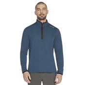 Skechers Mens Skech-Knits Burst 1/4 Zip - Blue - S image