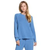 Skechers Womens Skechluxe Elevate Crewneck - Blue - Xs image