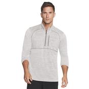Skechers Mens On The Road Quarter Zip - Grey - S image