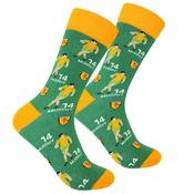 Donegal Michael Murphy Novelty Socks - Green - 4-7 image