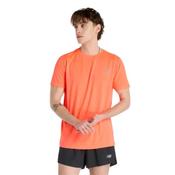 New Balance Mens Sports Essential Running Top - Orange - S image