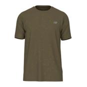 New Balance Mens Sport Essential Printed T- Shirt - Green - S image