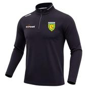 Oneills Adults Donegal Vernon Half Zip - Black - S