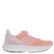 New Balance Kids 625V1 Hook &amp; Loop Running Shoe - Coral - K12