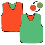 Precision Reversible Bib Orange/Green - Orange/Green - 26/28