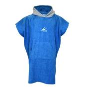 Swimtech Microfiber Poncho - Blue - Sr