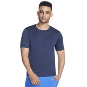 Skechers Mens Go Dri Charge T Shirt - Navy - S