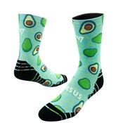 Versus Avocado Active Crew Running Socks - Green - 8/12 image