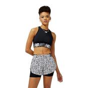 New Balance Womens Relentless Crop Bra - Black - Xl image