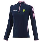 O' Neills Womens Donegal Hydra 184 Brushed Half- Zip Top Pockets - Marine - 8 image