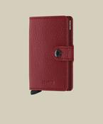 Miniwallet - Veg Tanned Rosso