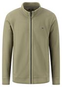 Fynch-Hatton Cotton Twill Cardigan Dusty Olive