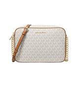 Michael Kors LG EW Crossbody in Vanilla Logo