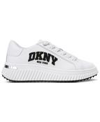 DKNY Leon Varsity Sneakers in White