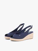 Tommy Hilfiger Slingback Low Wedge in Navy (Size 40 only)