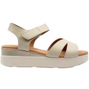 Oh My Sandals 5963 Wedge Sandals in Cream image