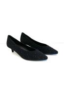 Pedro Anton Bonnie Kitten Heels in Black image