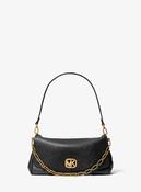 Michael Michael Kors Bryant Large Chain Shoulder Bag in Black image