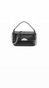 DKNY Willa Small Baguette in Black