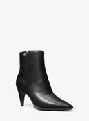 Michael Michael Kors Daniela Heeled Bootie in Black