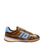 BACK 70 Fireball Trainers in Brown and Blue