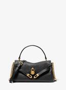 Michael Michael Kors Extra Small Flap Crossbody in Black image