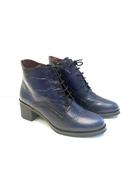 Jose Saenz Laced Ankle Boot in Navy image