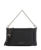 Michael Michael Kors Jet Set Pocket Crossbody in Black with Gold-Tone Hardware image