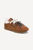 DKNY Amanda Fur Lace Up Sneakers image